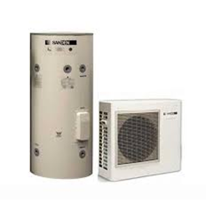 Sanden 250 Litre Stainless Steel Heat Pump Model GAUS-250FQTD