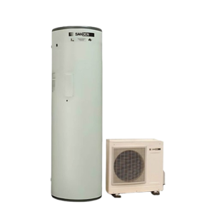 Sanden 300 Litre Stainless Steel Heat Pump Model GAUS-300FQTD